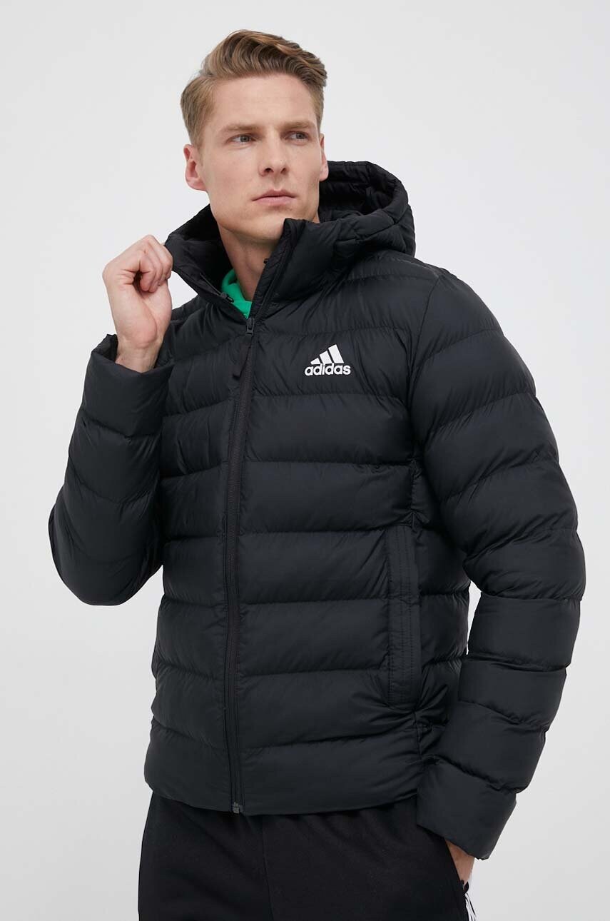 

Куртка adidas чоловіча колір чорний зимова