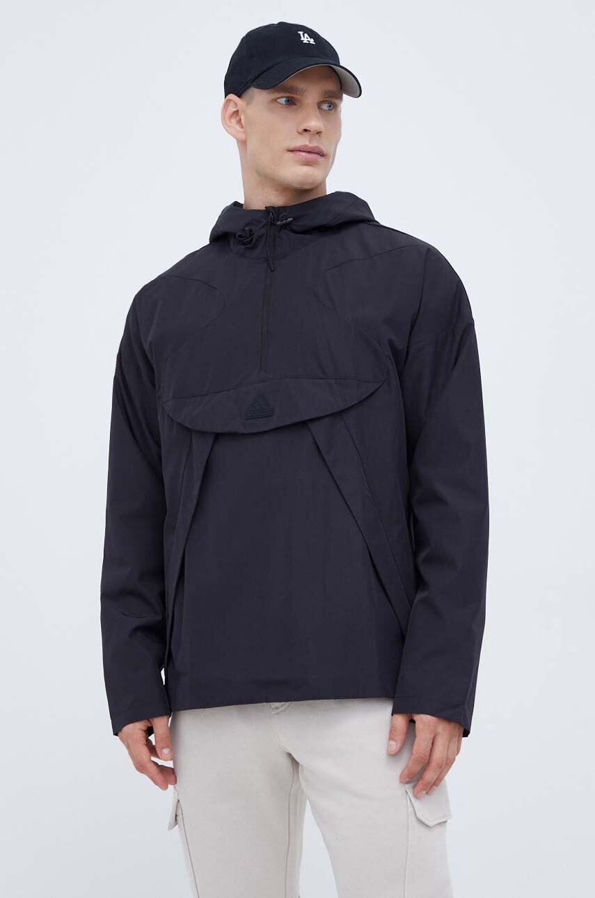 

Куртка adidas мужская цвет чёрный переходная