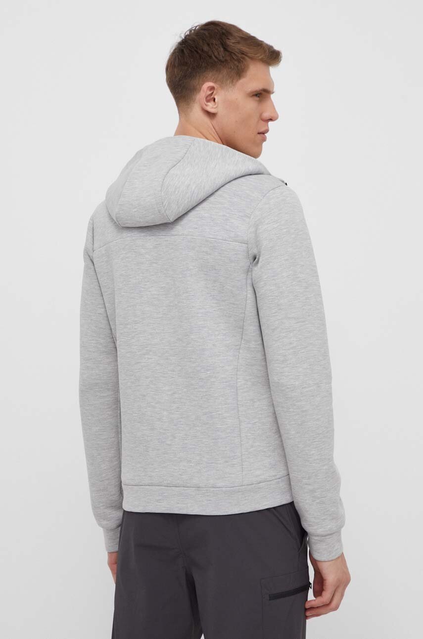 Αθλητική μπλούζα Helly Hansen Hydropower Ocean 2.0 χρώμα: γκρι, με κουκούλα, 34264. φωτογραφία