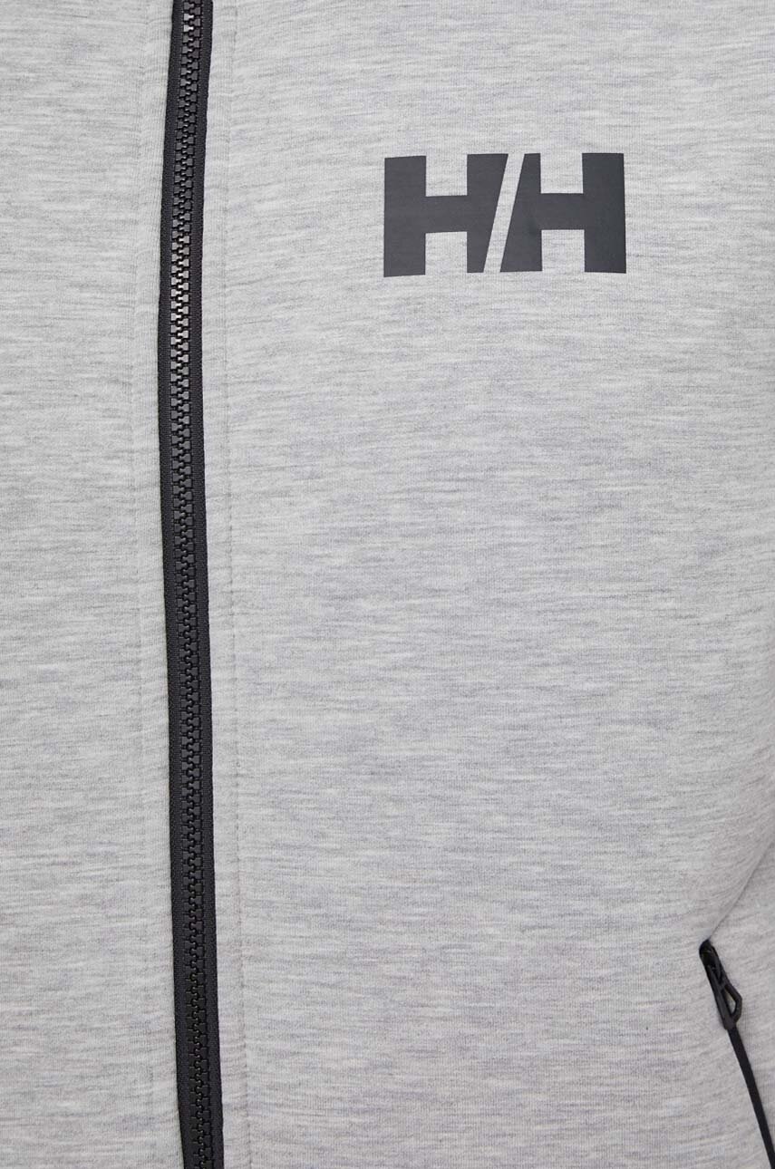 Αθλητική μπλούζα Helly Hansen Hydropower Ocean 2.0 χρώμα: γκρι, με κουκούλα, 34264. φωτογραφία