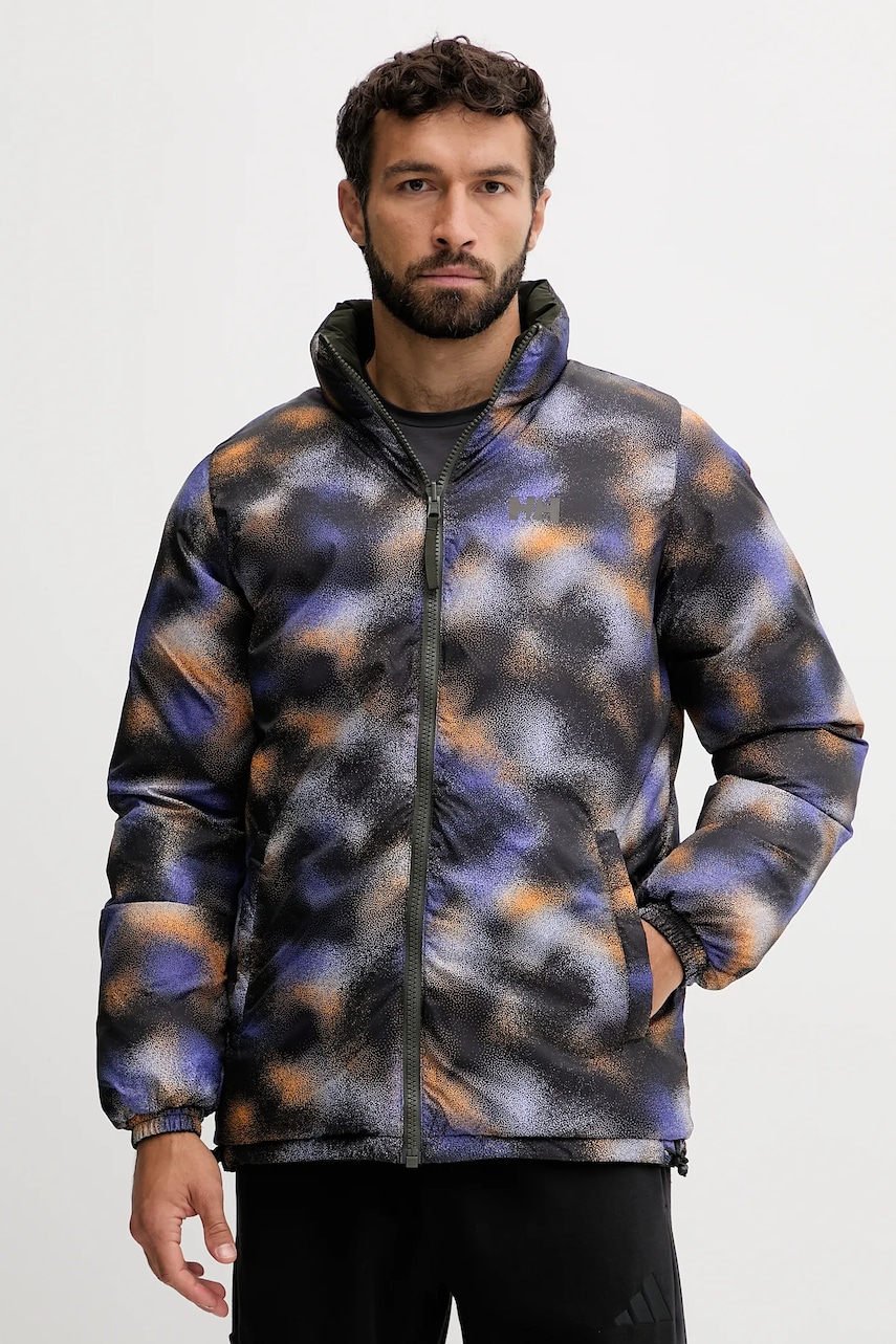 Helly Hansen geacă cu două fețe YU 23 REVERSIBLE PUFFER culoarea negru, 54060