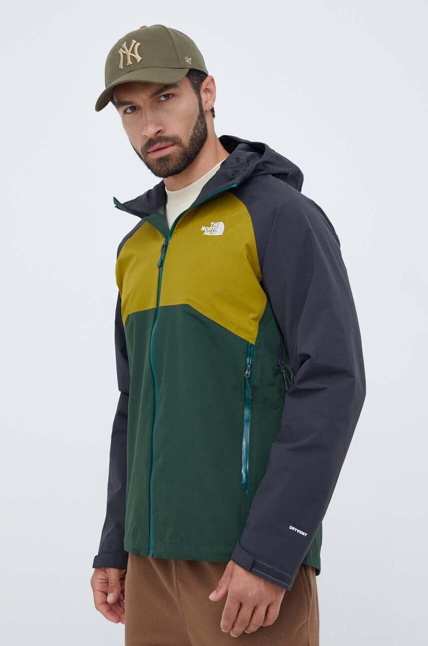 

Куртка outdoor The North Face Stratos цвет зелёный