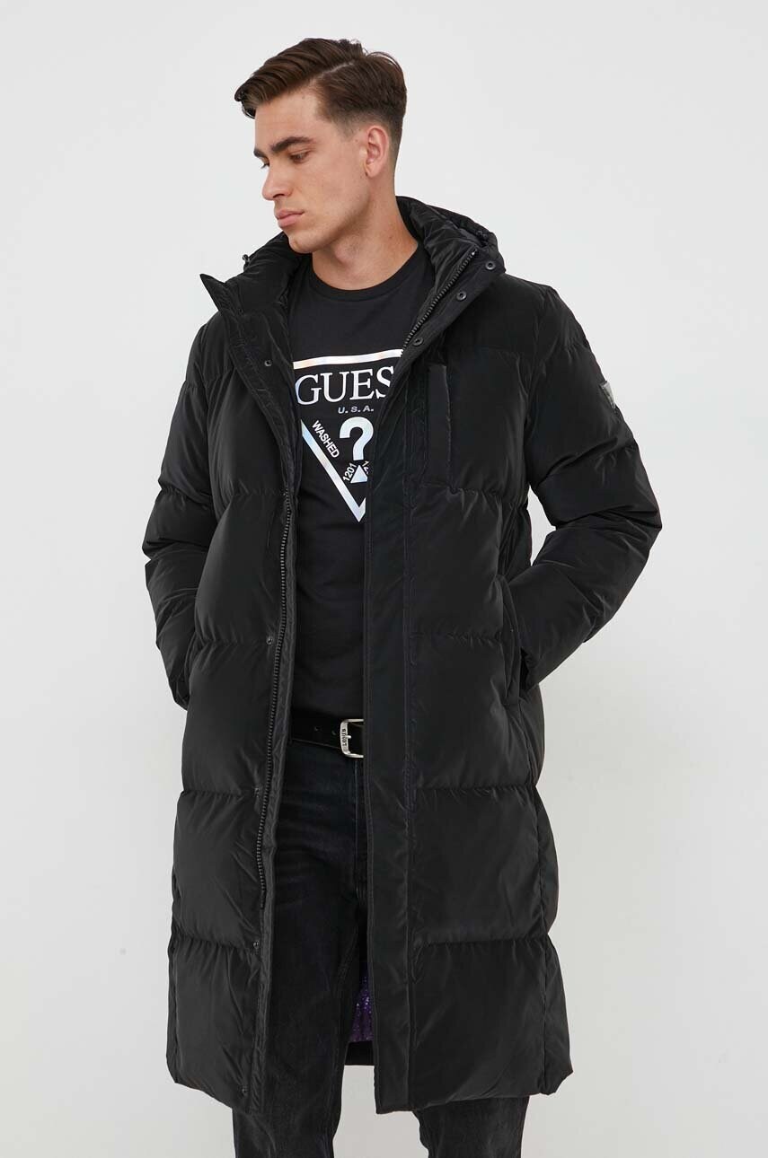 

Пухова куртка Guess чоловіча колір чорний зимова