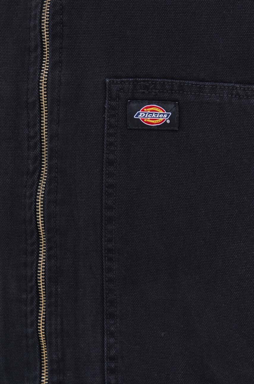 Джинсова безрукавка Dickies чоловічий колір чорний перехідний 