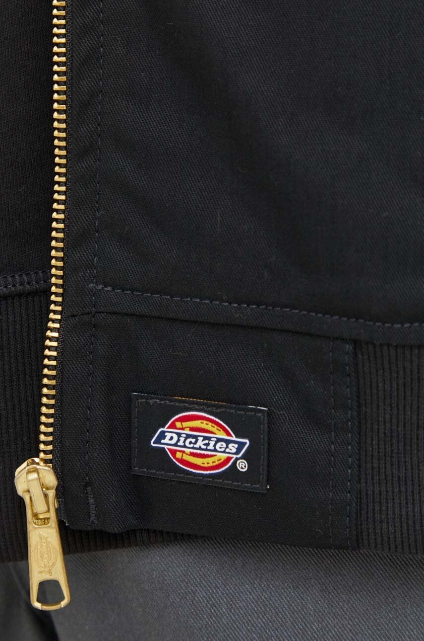 Куртка-бомбер Dickies чоловічий колір чорний перехідна 
