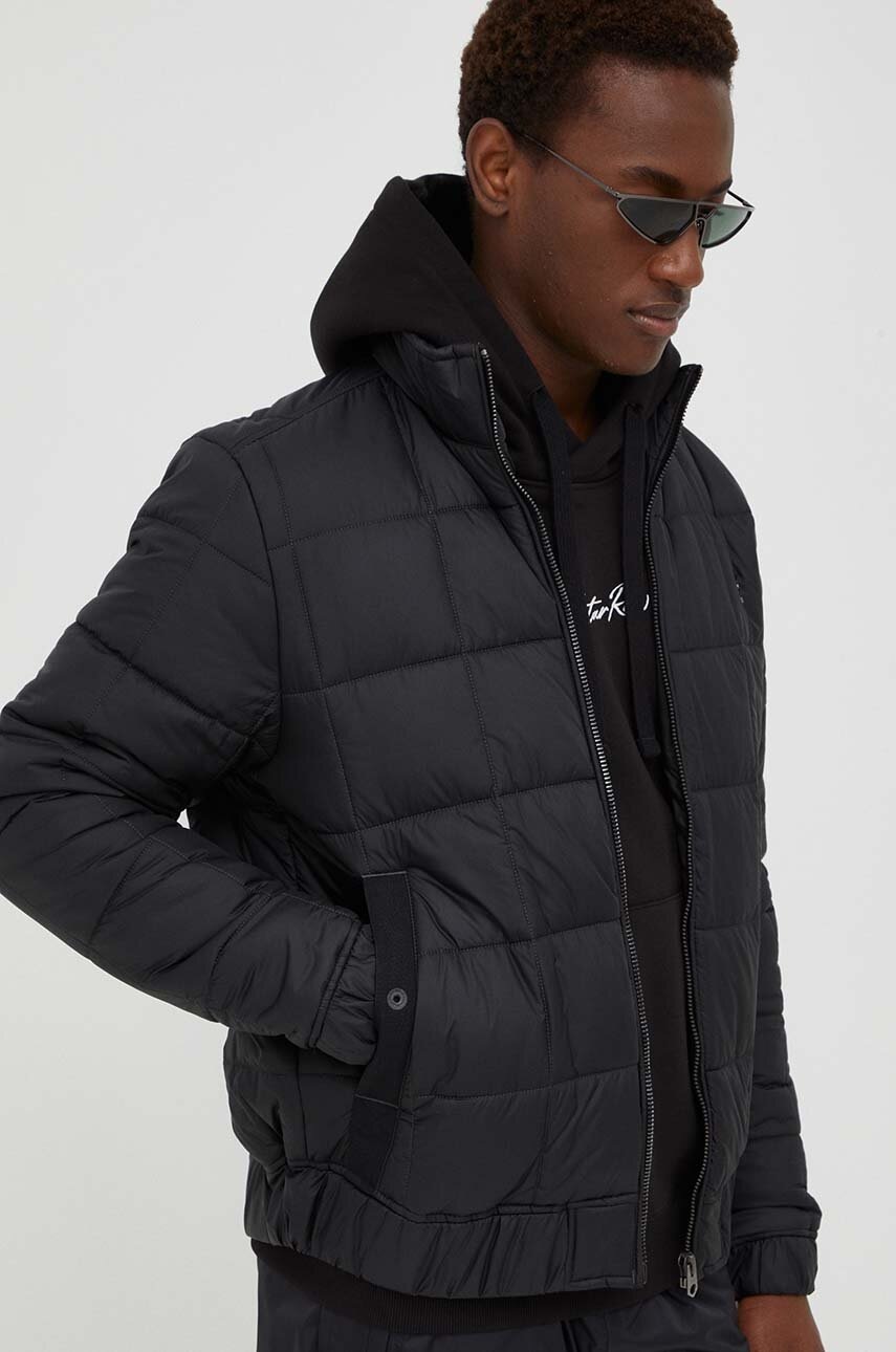 

Яке G-Star Raw в черно зимен модел, Черен