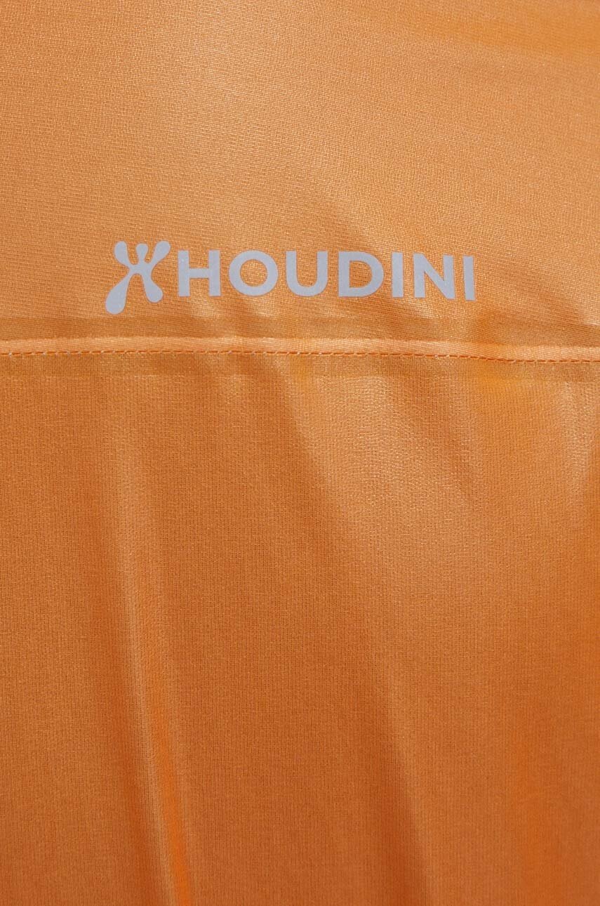 Αδιάβροχο μπουφάν Houdini The Orange ανδρικό, χρώμα: πορτοκαλί φωτογραφία