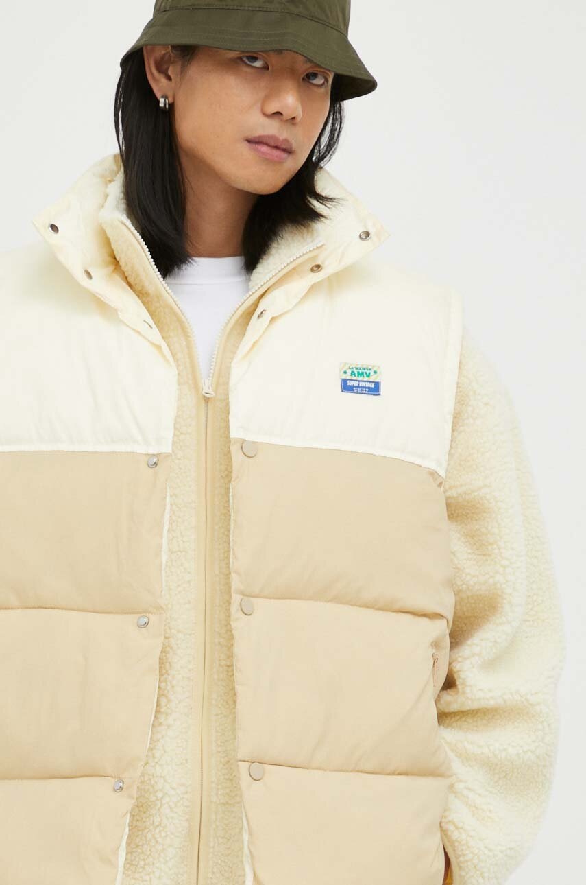 Αμάνικο μπουφάν American Vintage χρώμα: μπεζ φωτογραφία