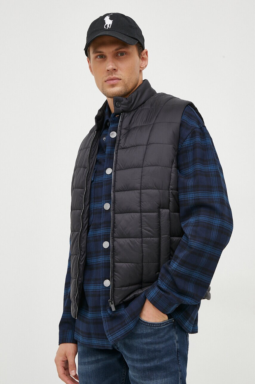 

Елек Trussardi мъжки в черно преходен модел, Черен