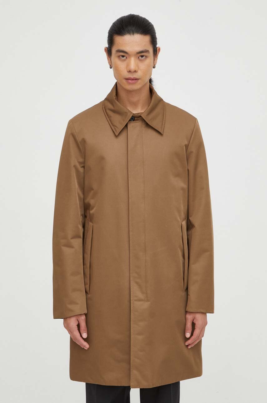 Μπουφάν Tiger Of Sweden χρώμα: καφέ φωτογραφία