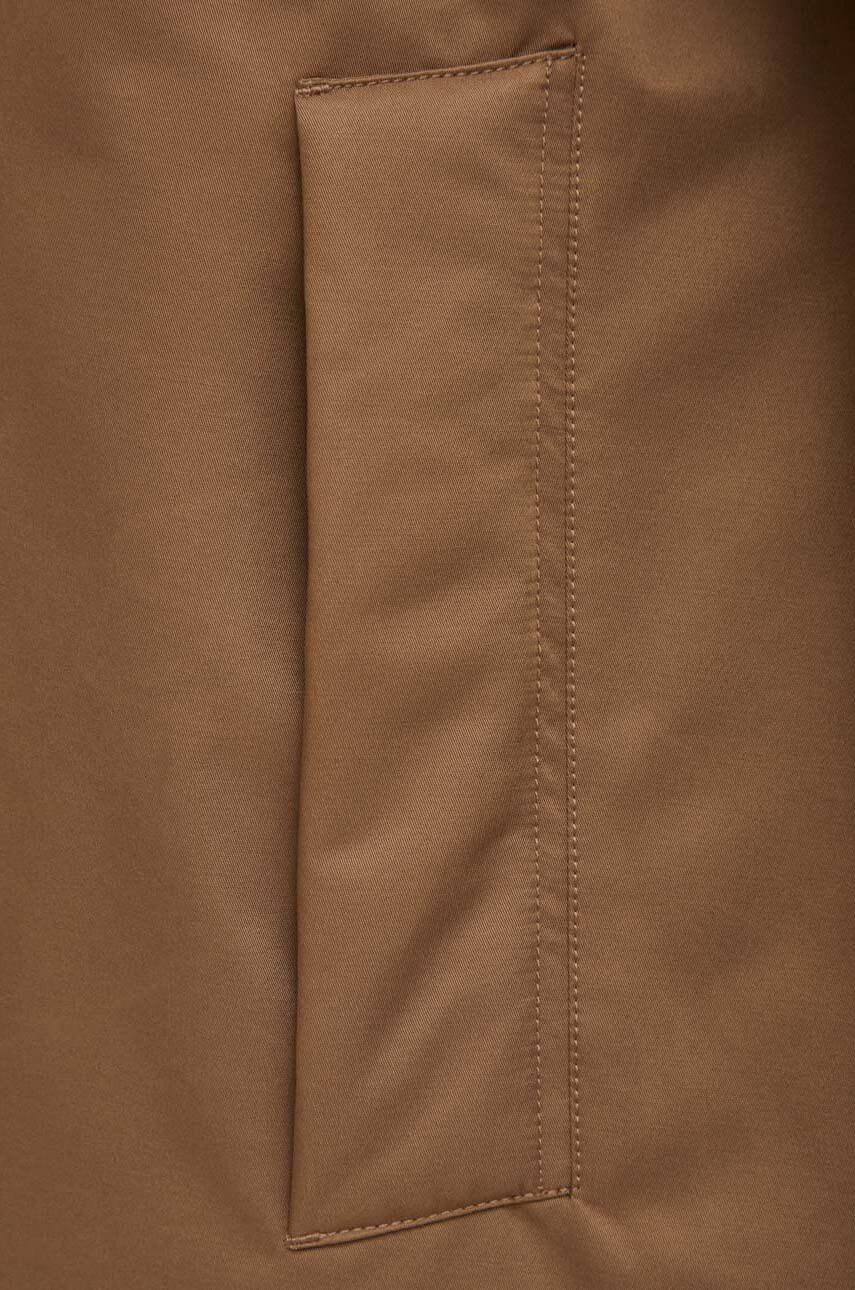 Μπουφάν Tiger Of Sweden χρώμα: καφέ φωτογραφία