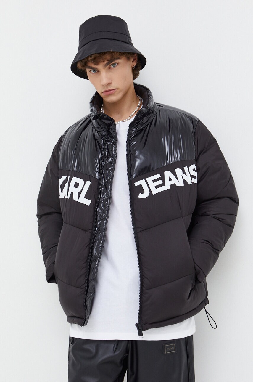 

Куртка Karl Lagerfeld Jeans мужская цвет чёрный зимняя