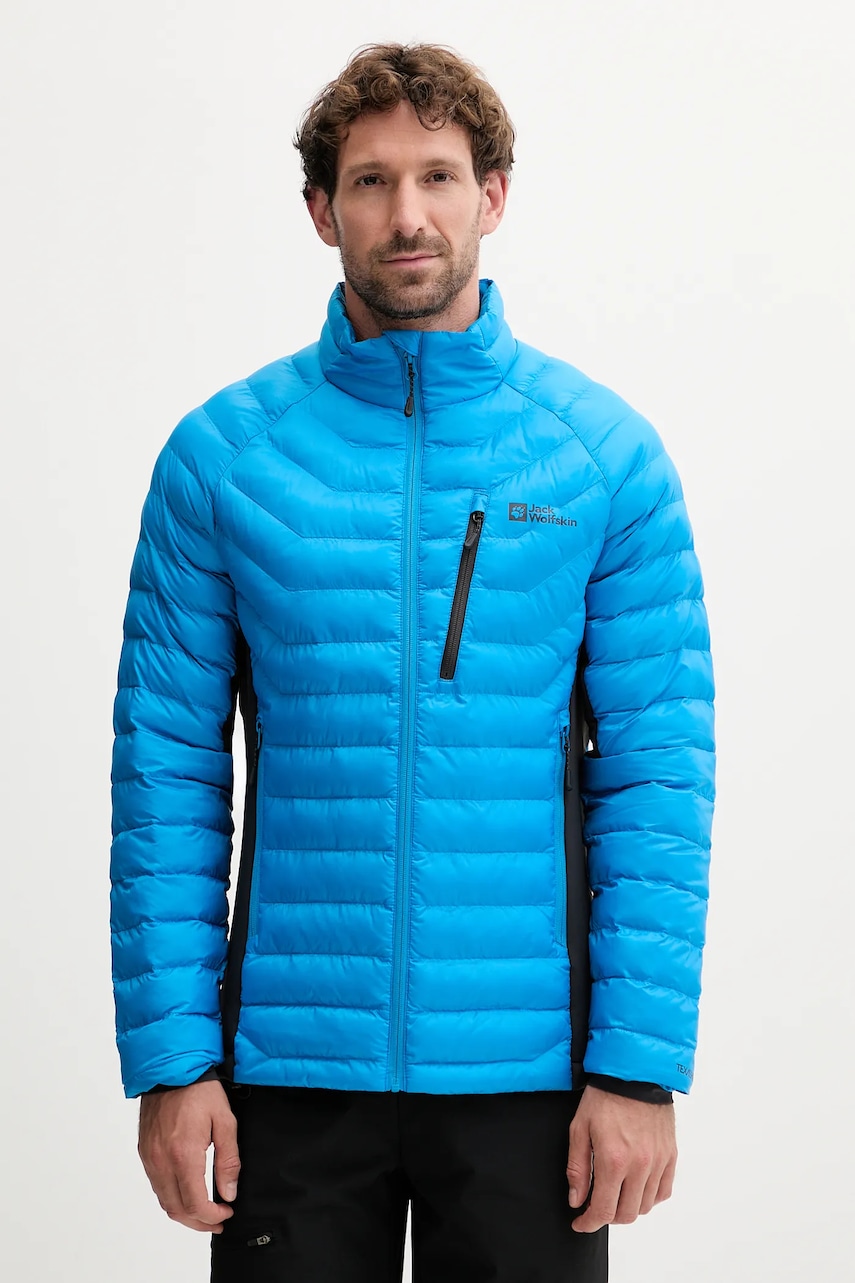 Jack Wolfskin geacă sport ROUTEBURN PRO culoarea verde, 1206862