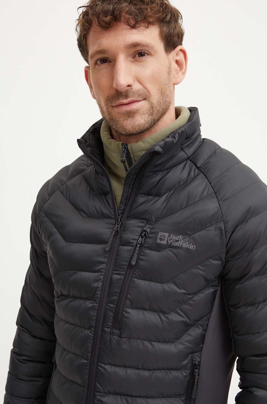 Αθλητικό μπουφάν Jack Wolfskin ROUTEBURN PRO χρώμα: πράσινο, 1206862 φωτογραφία