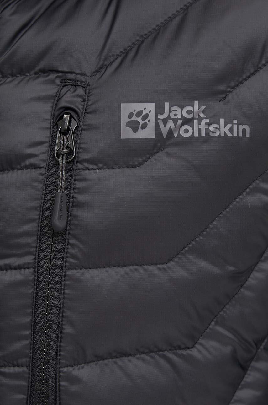 Αθλητικό μπουφάν Jack Wolfskin ROUTEBURN PRO χρώμα: πράσινο, 1206862 φωτογραφία