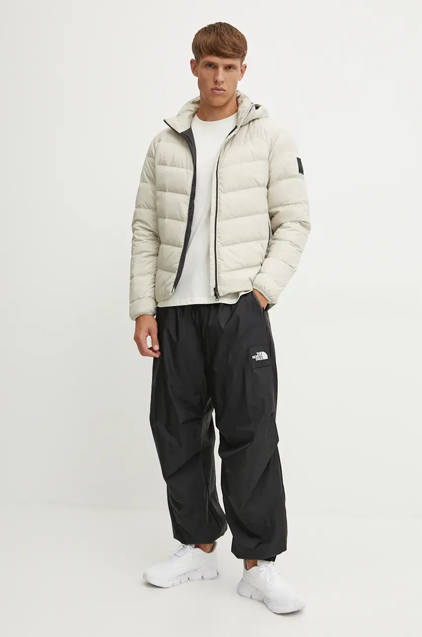 Пуховая куртка Jack Wolfskin Colonius мужская цвет серый зимняя 1207431 Пуховая куртка Jack Wolfskin Colonius мужская цвет серый зимняя 1207431