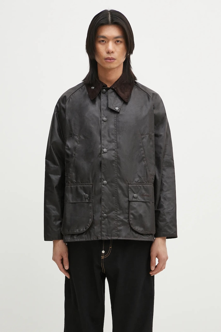 Barbour geaca barbati, culoarea maro, de tranzitie