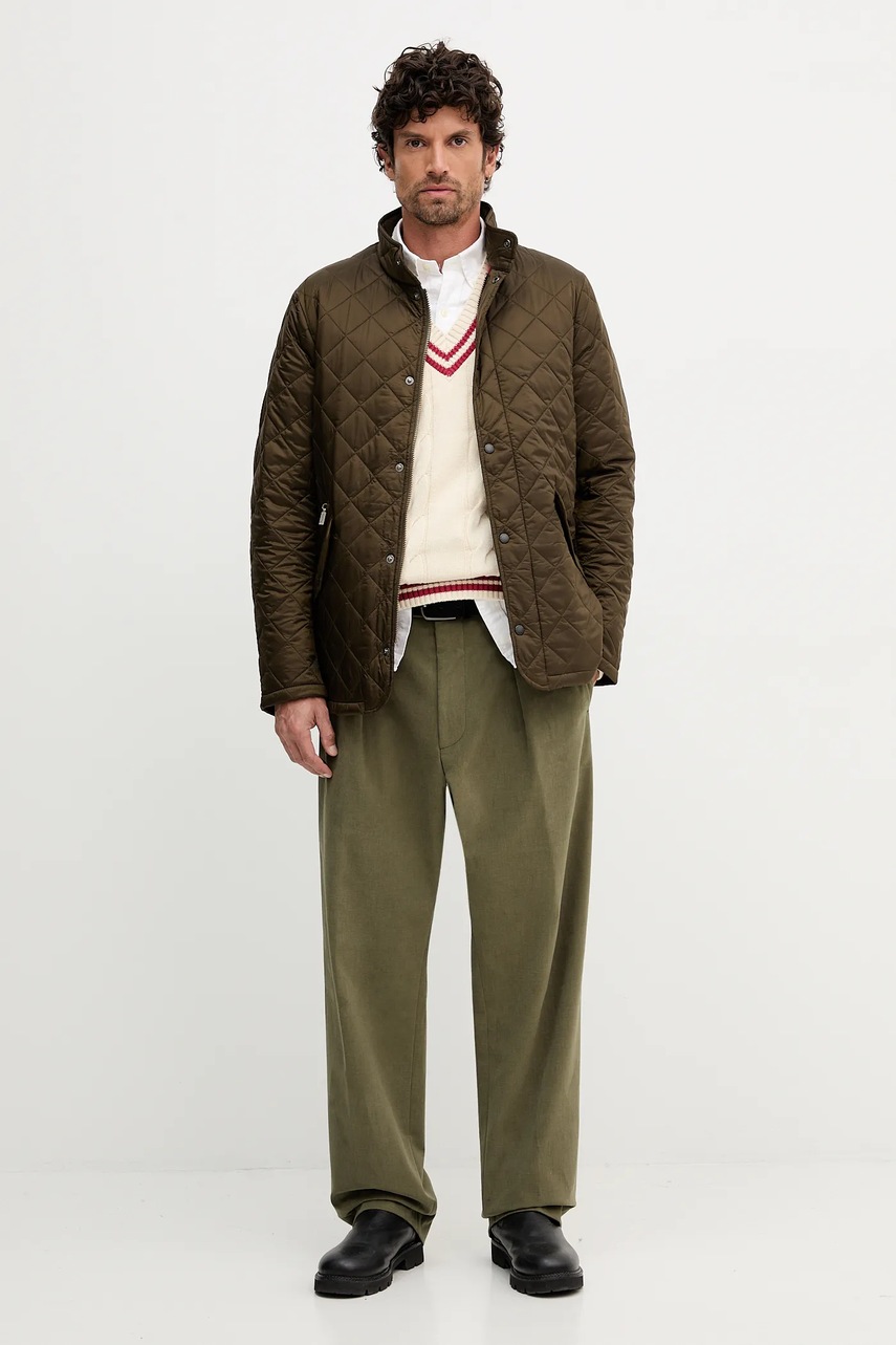 Куртка Barbour цвет синий демисезонная