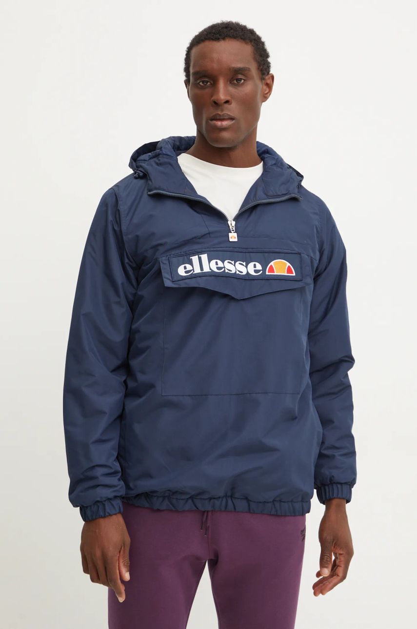 Ellesse geaca barbati, culoarea albastru marin, de tranzitie