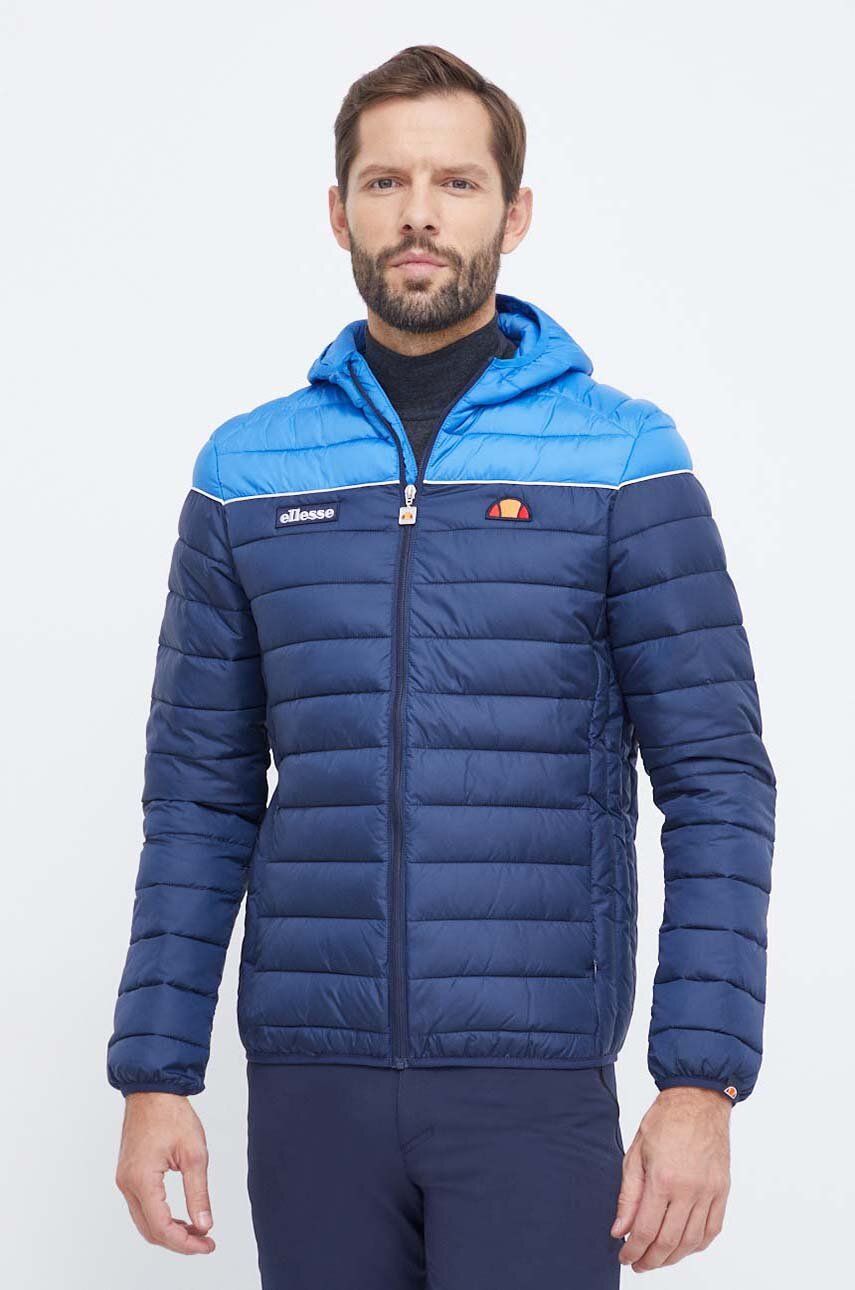 Ellesse geaca barbati, culoarea albastru marin, de tranzitie