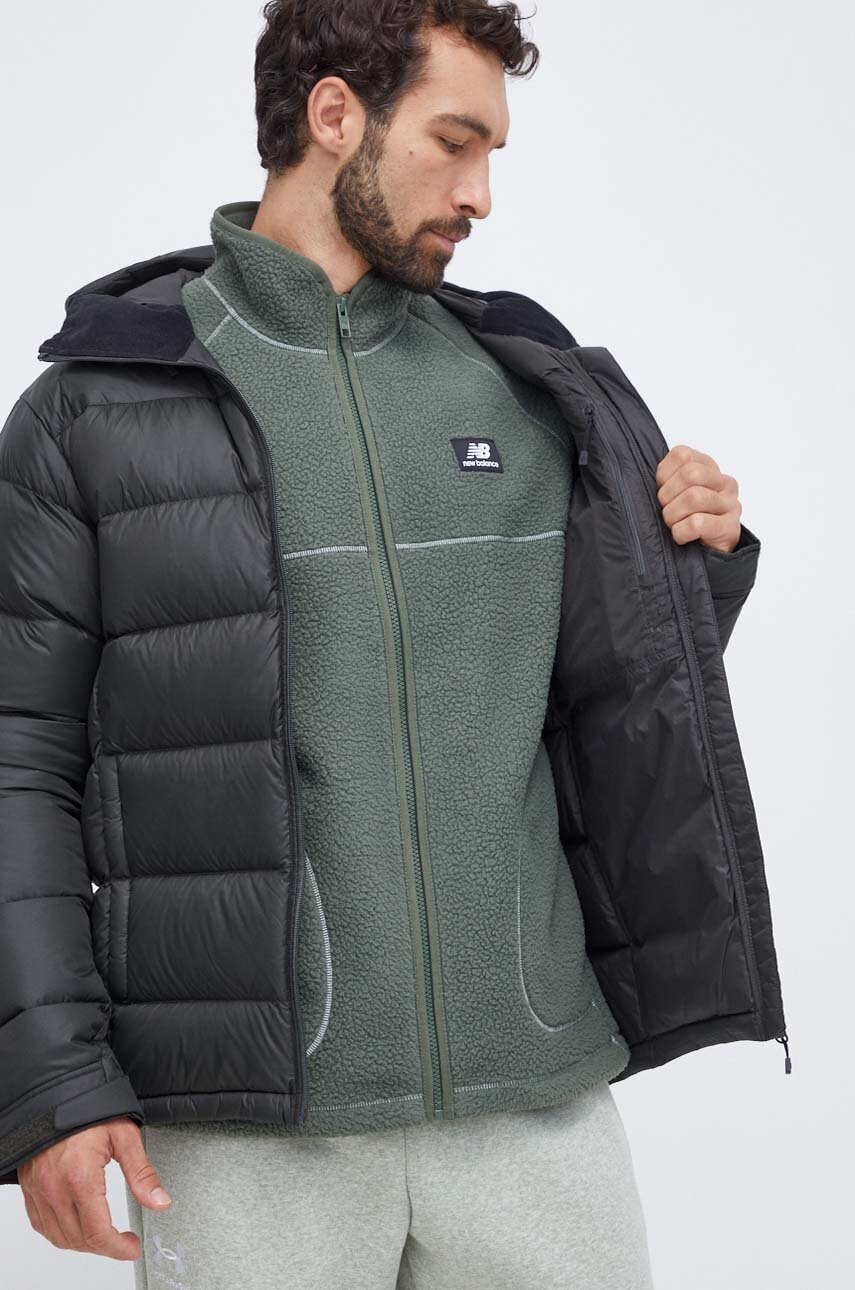 Μπουφάν με επένδυση από πούπουλα Peak Performance ανδρικό, χρώμα: πράσινο φωτογραφία