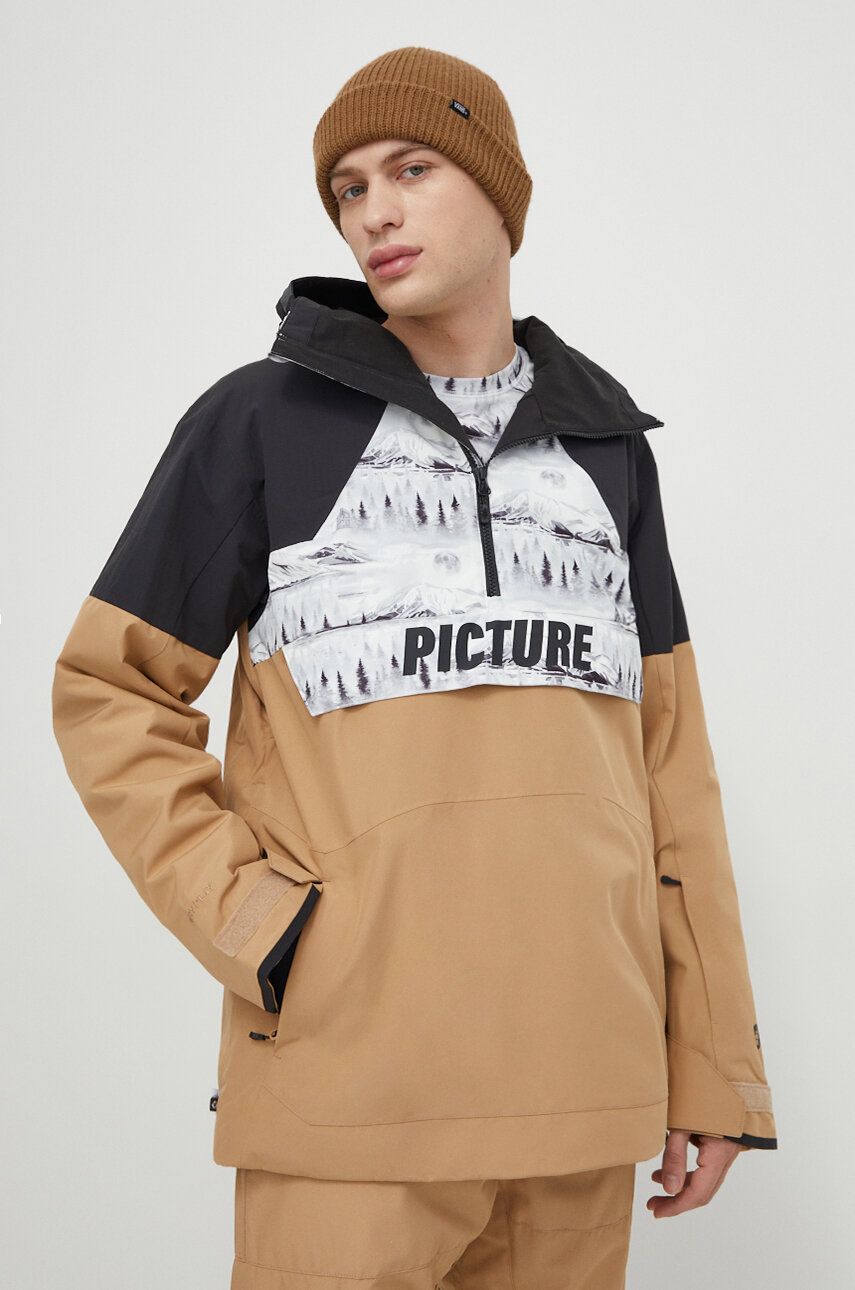 Picture geaca Occan culoarea bej Picture geaca Occan culoarea bej