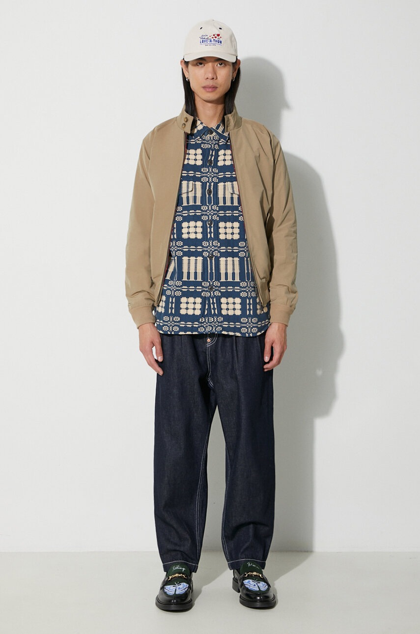 Πουκάμισο μπουφάν Corridor Lancaster Jacket χρώμα: ναυτικό μπλε, JKT0016 F3JKT0016 φωτογραφία