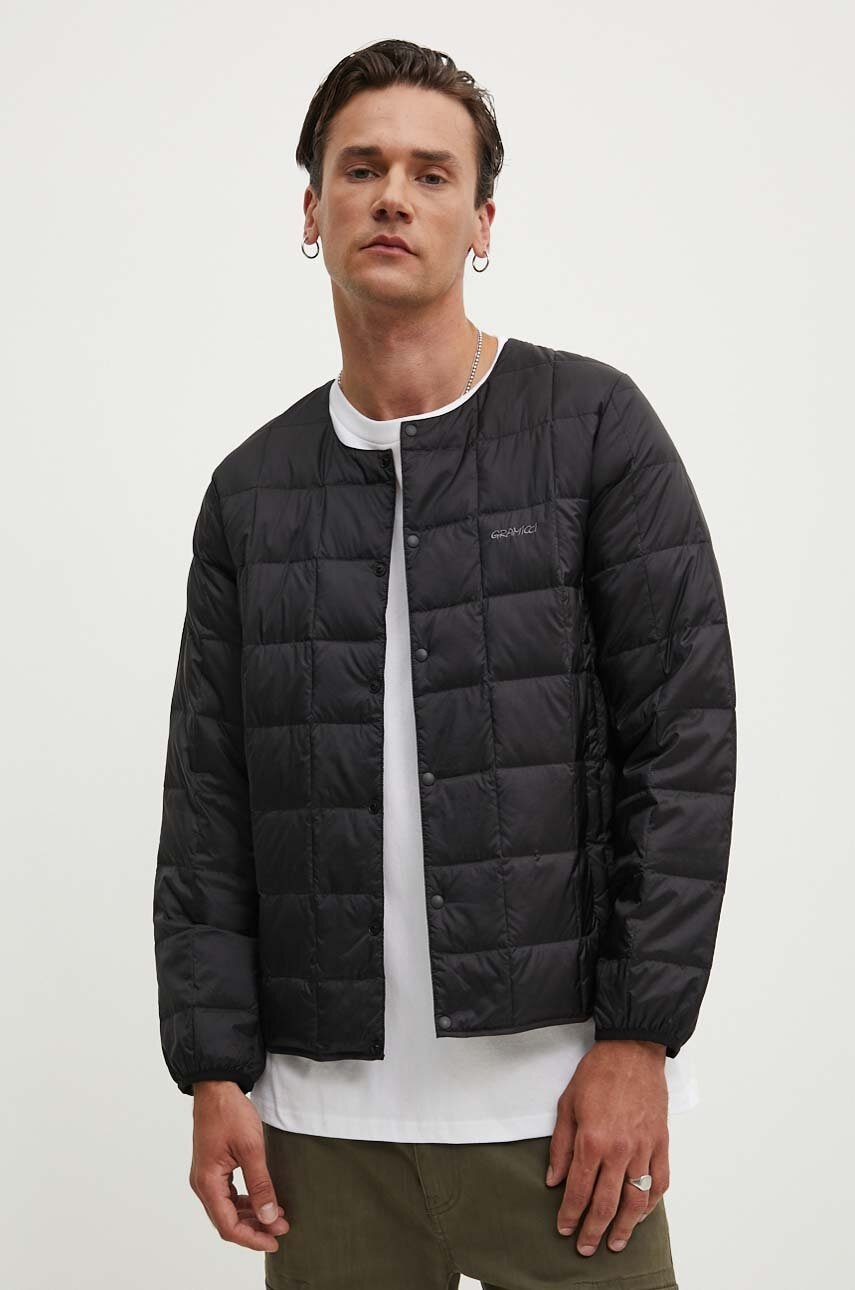 Gramicci geacă de puf Inner Down Jacket bărbați, culoarea negru, de tranziție, G3FU.J101.TG