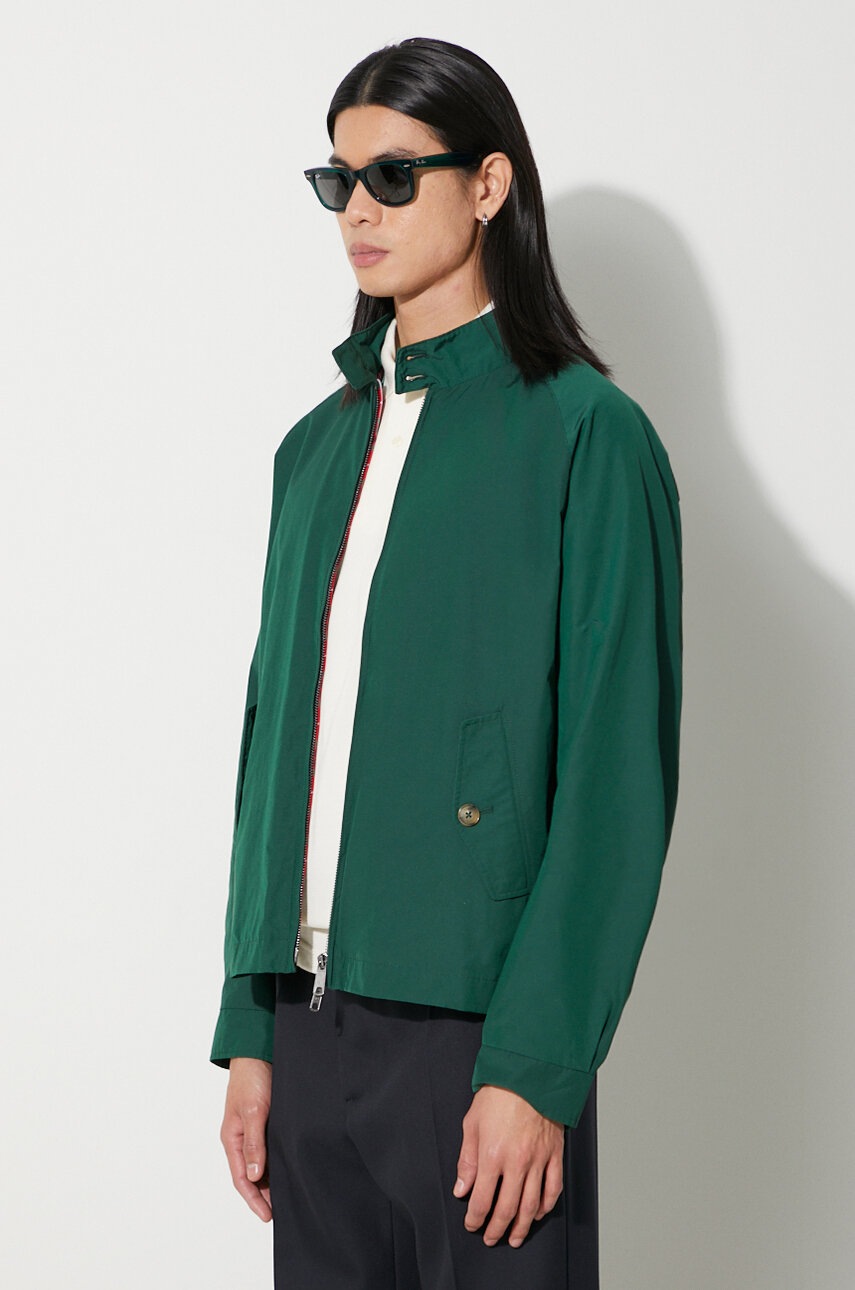 Μπουφάν bomber Baracuta G4 Cloth ανδρικό, χρώμα: πράσινο, BRCPS1006 F3BRCPS1006 φωτογραφία