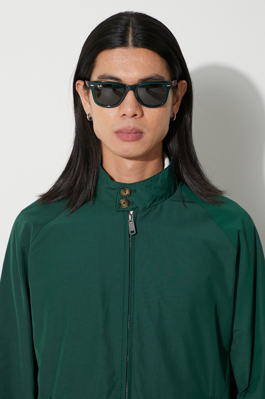 Μπουφάν bomber Baracuta G4 Cloth ανδρικό, χρώμα: πράσινο, BRCPS1006 F3BRCPS1006 φωτογραφία