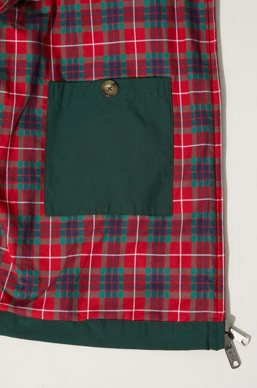 Μπουφάν bomber Baracuta G4 Cloth ανδρικό, χρώμα: πράσινο, BRCPS1006 F3BRCPS1006 φωτογραφία