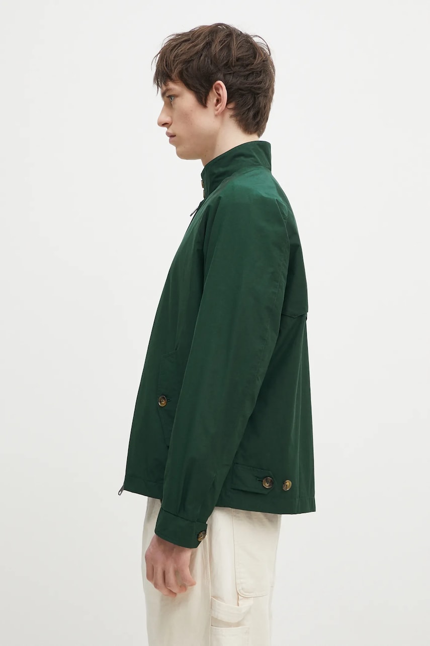 Куртка-бомбер Baracuta G4 Cloth мужской цвет зелёный переходная BRCPS1006 Куртка-бомбер Baracuta G4 Cloth мужской цвет зелёный переходная BRCPS1006