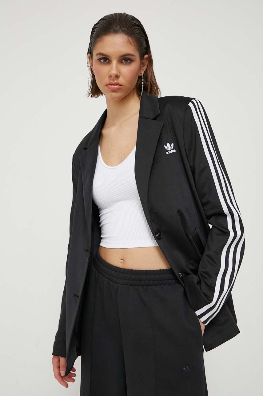 Suknjič Adidas Originals črna Barva