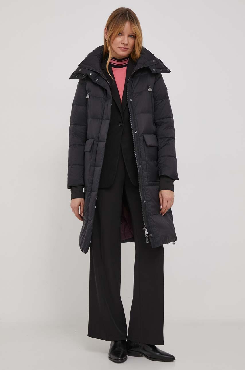 Σακάκι Tommy Hilfiger χρώμα: μαύρο φωτογραφία