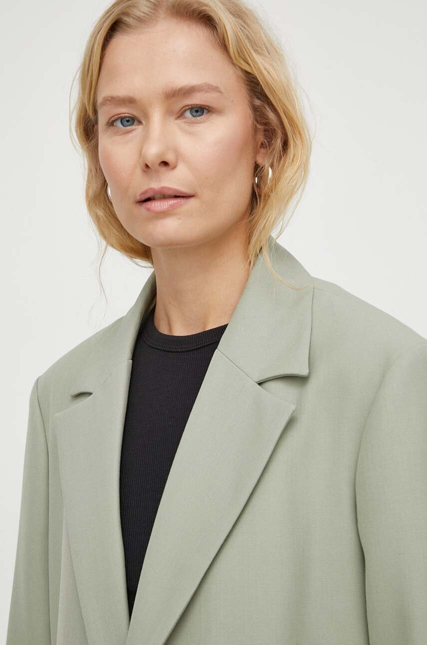 Μπλέιζερ με μίγμα μαλλιού Won Hundred φωτογραφία