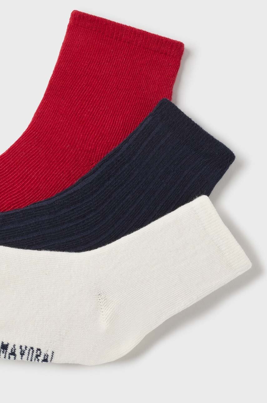 Детские носки Mayoral 3 шт цвет красный