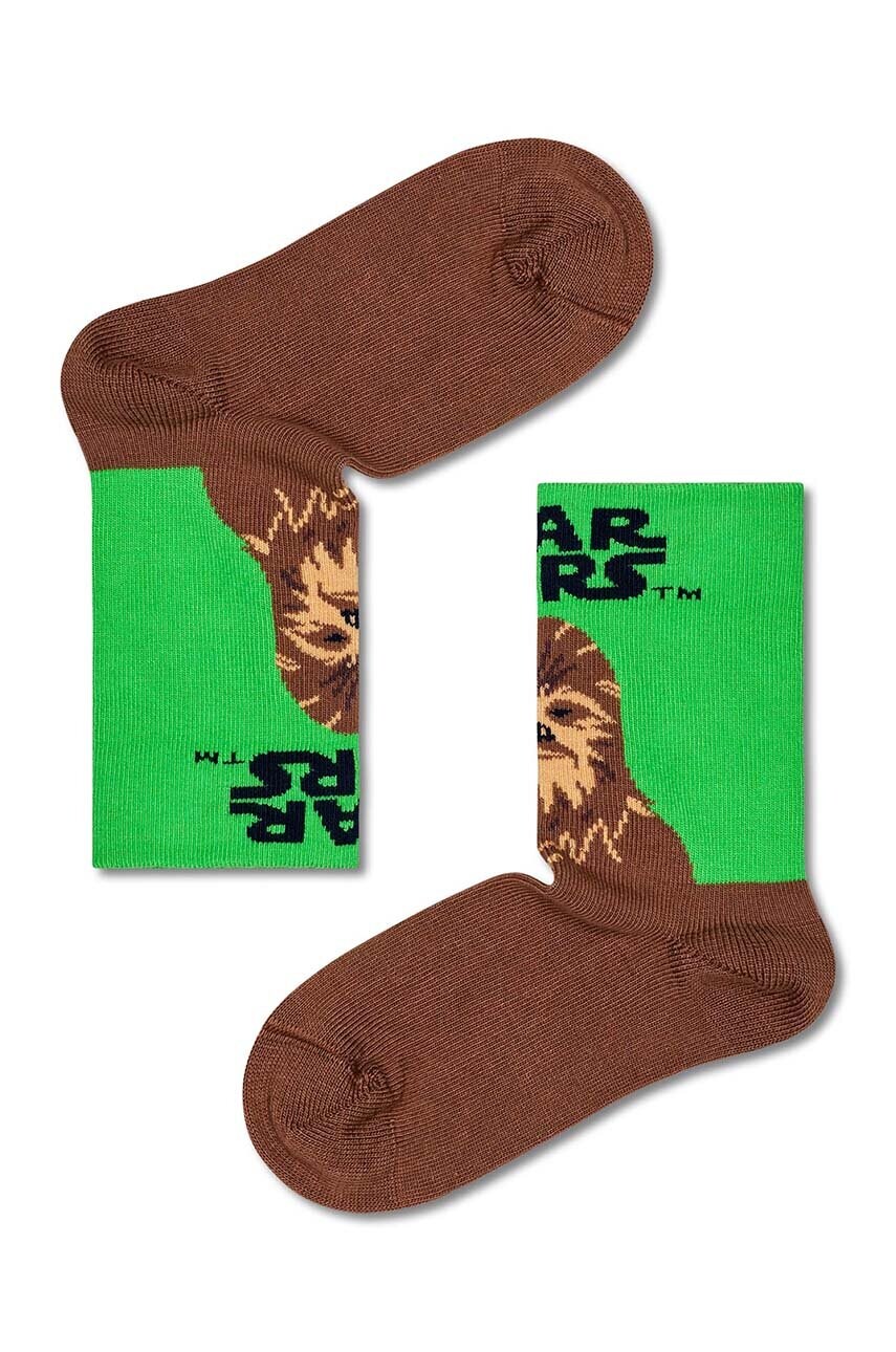 

Дитячі шкарпетки Happy Socks Star Wars™ Chewbacca Sock колір коричневий