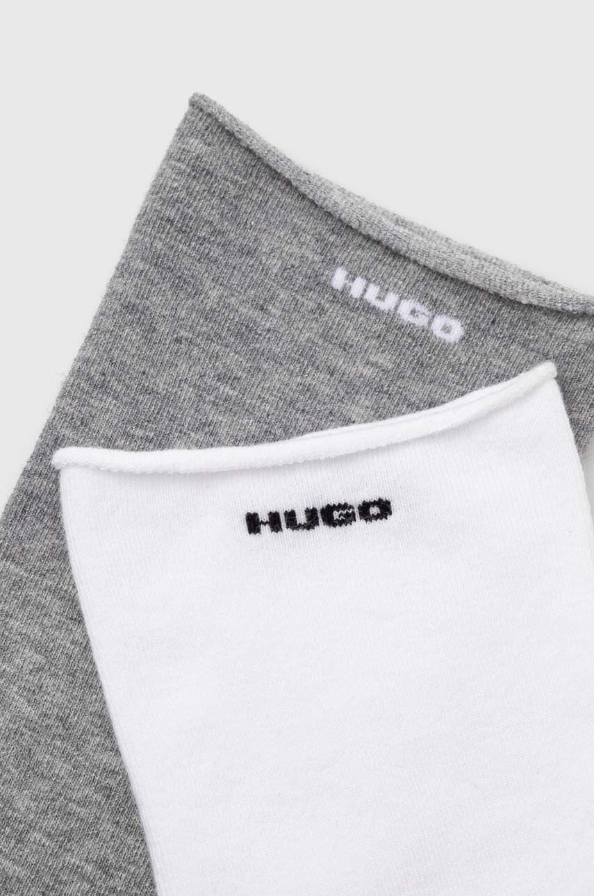 Κάλτσες HUGO 2-pack χρώμα: άσπρο φωτογραφία
