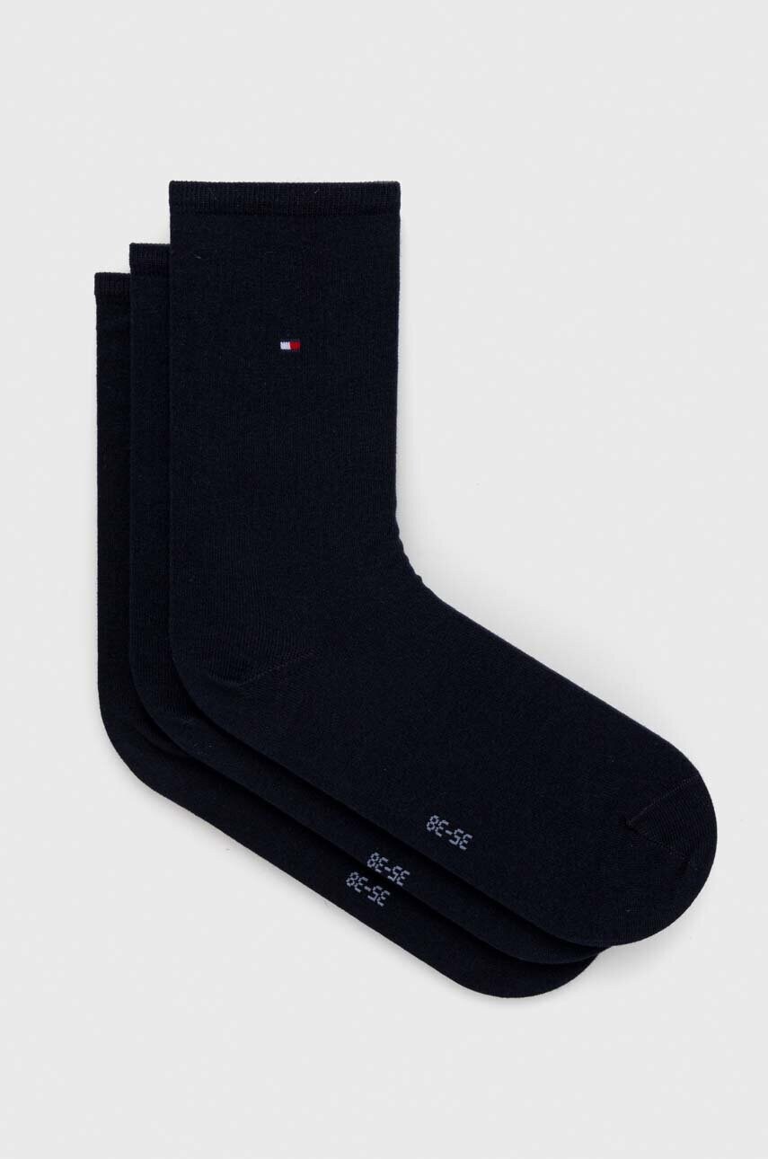 

Шкарпетки Tommy Hilfiger 3-pack жіночі колір синій