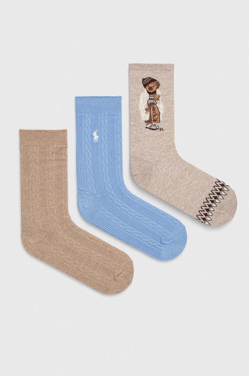

Шкарпетки Polo Ralph Lauren 3-pack жіночі