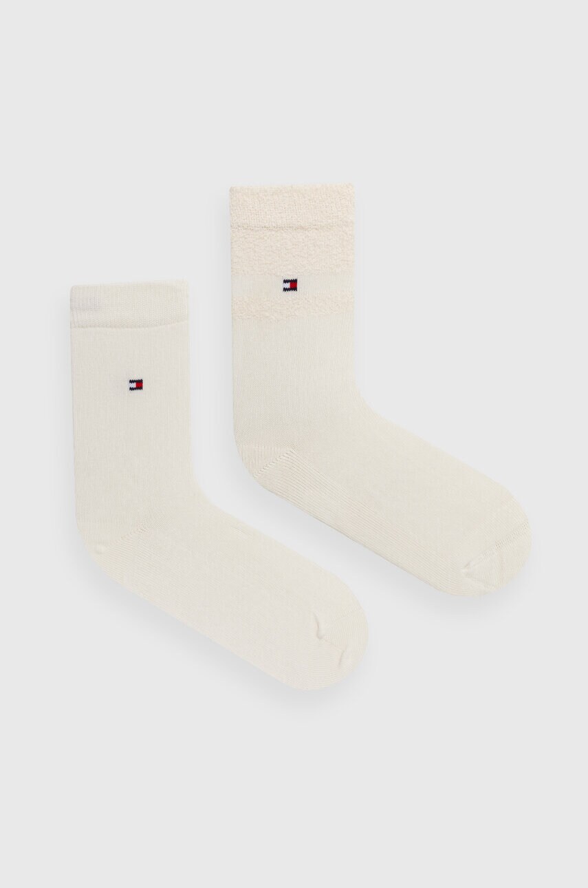 

Чорапи Tommy Hilfiger (2 броя) в бяло, Бял
