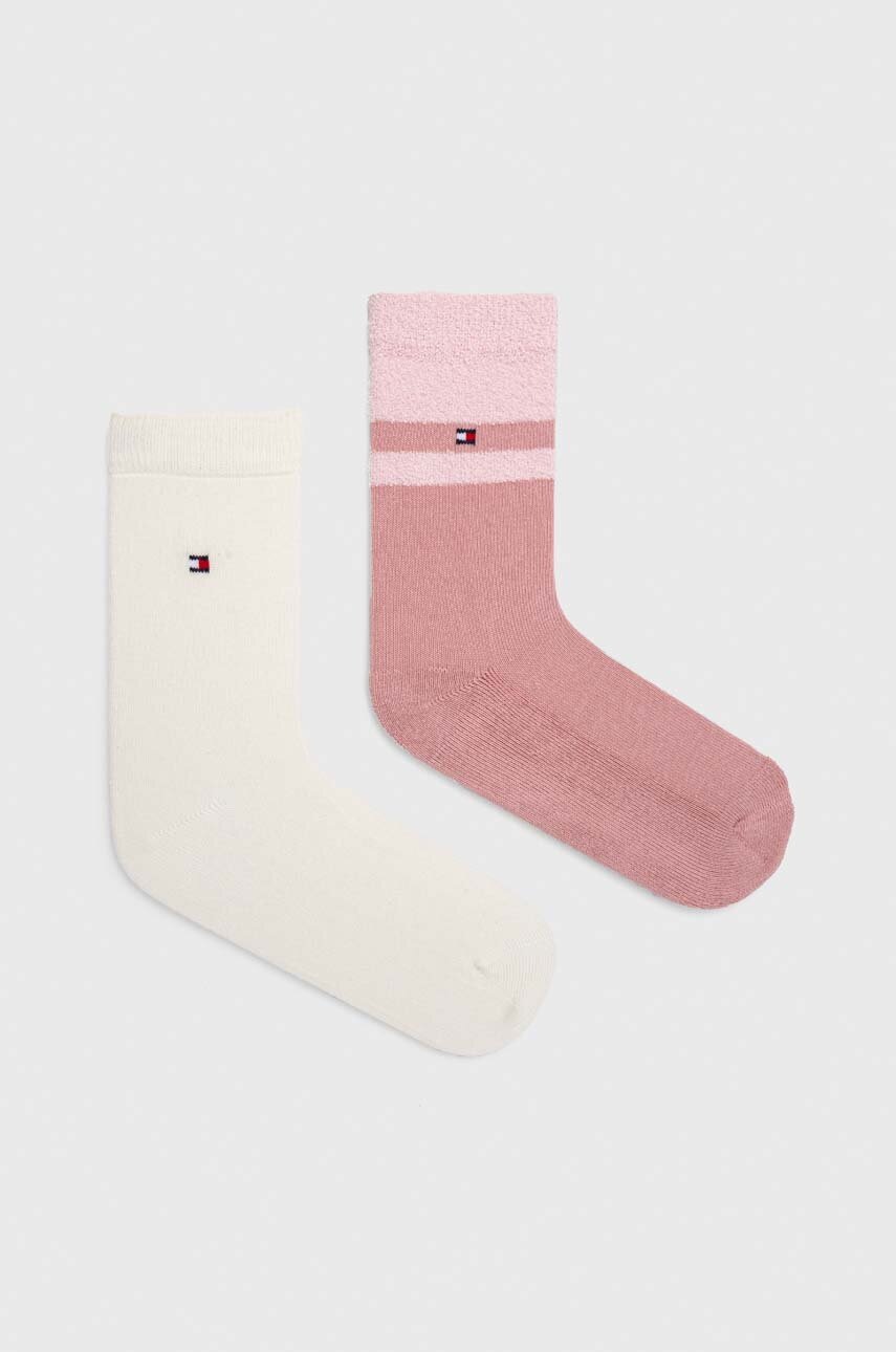 

Носки Tommy Hilfiger 2 шт женские цвет розовый