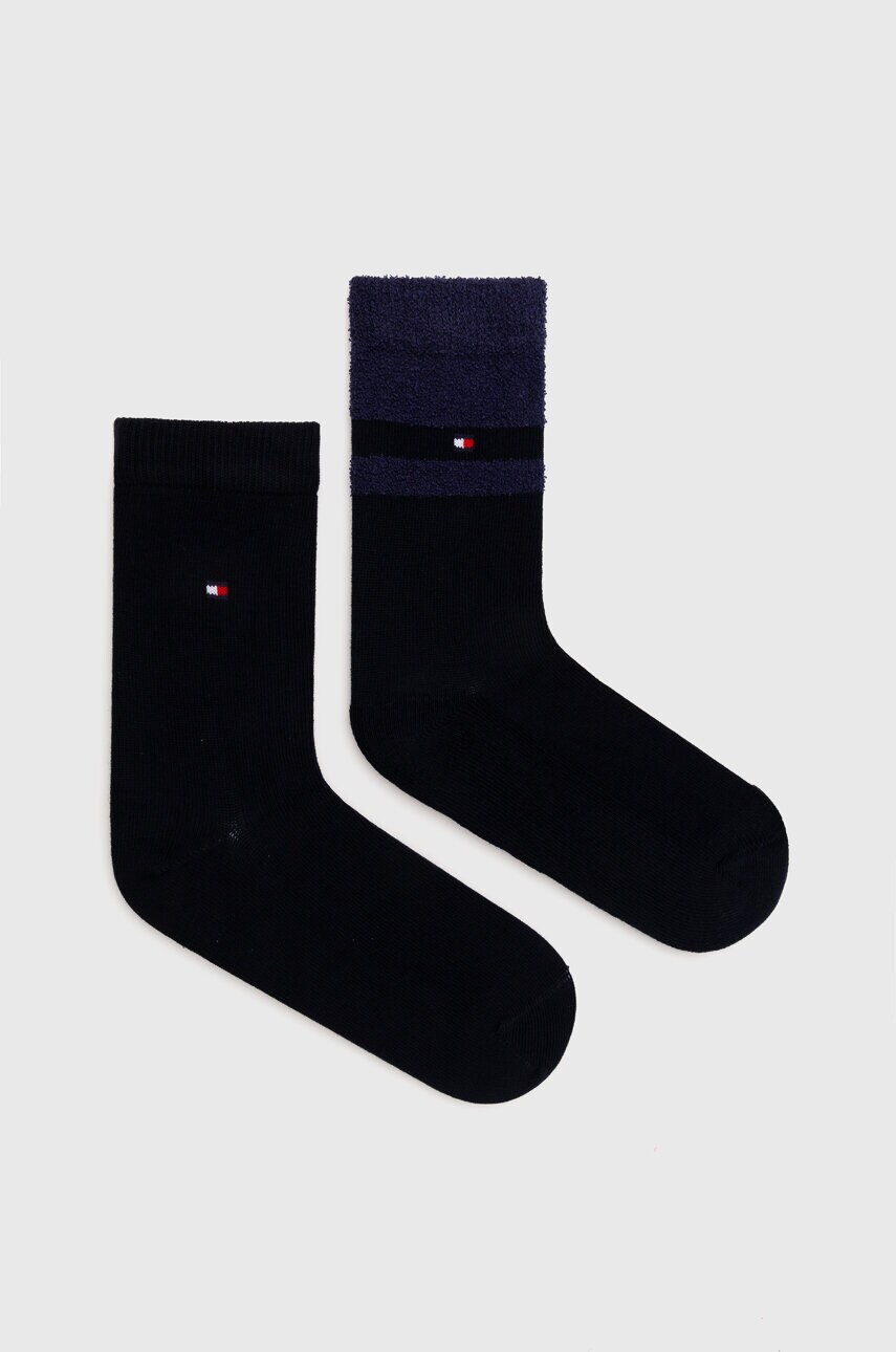 

Шкарпетки Tommy Hilfiger 2-pack жіночі колір синій