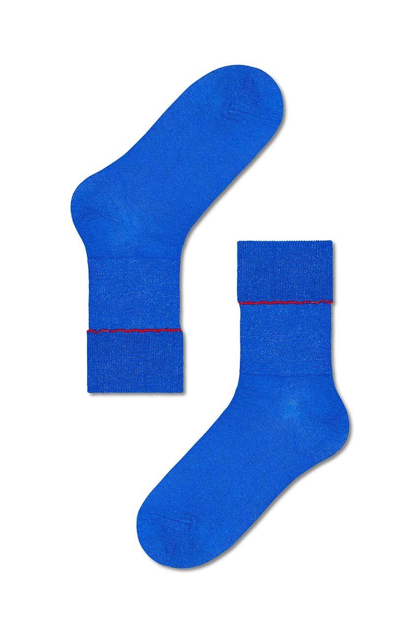 Ponožky Happy Socks Hysteria dámské - modrá - 51 % Polyamid