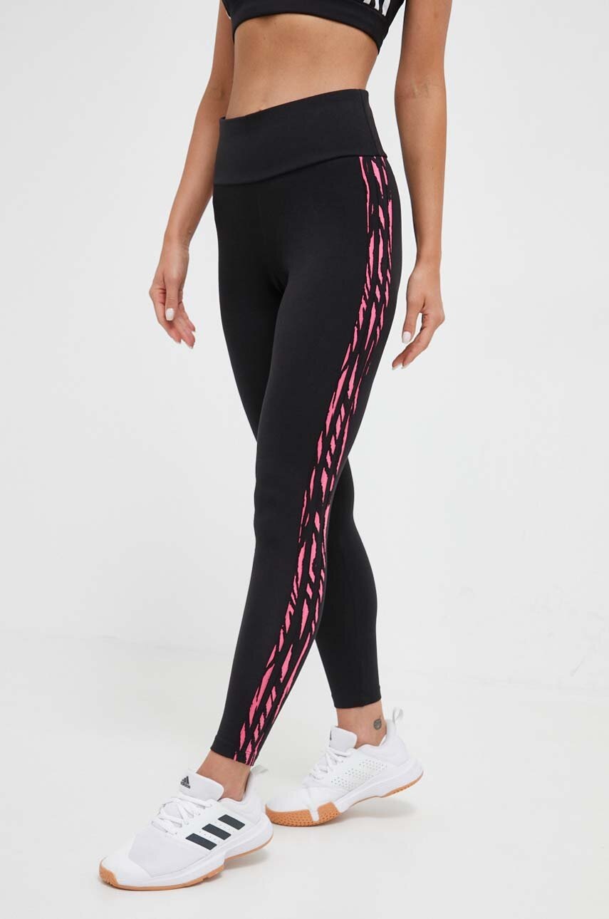 

Леггинсы adidas Originals женские цвет чёрный с аппликацией