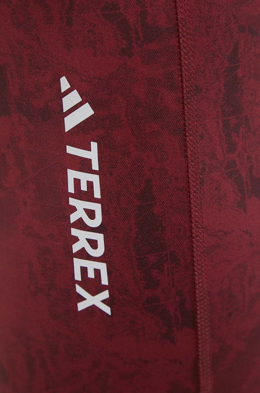 Adidas TERREX Leggins Sport Multi Femei, Culoarea Bordo, Modelator