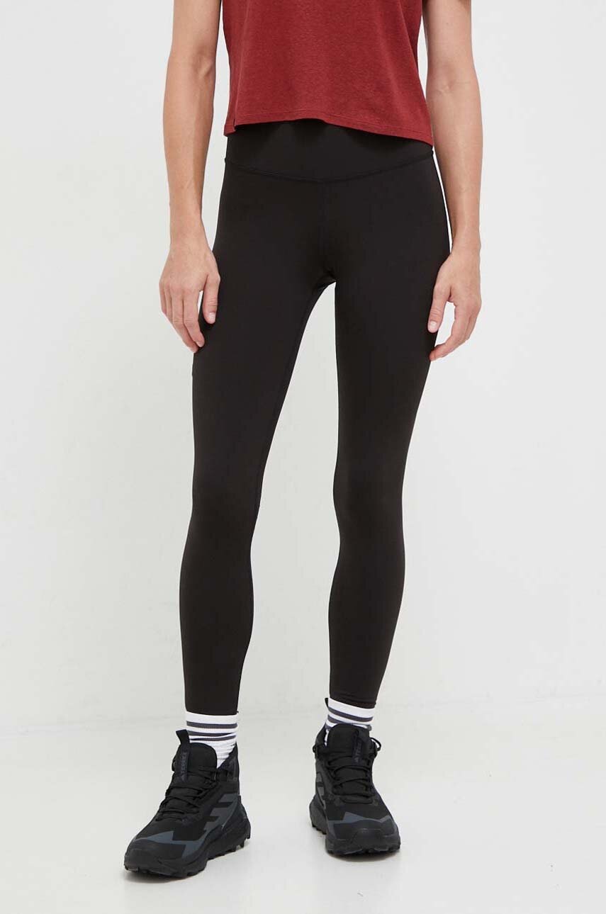 Helly Hansen Leggins Sport Roam Femei, Culoarea Negru, Neted