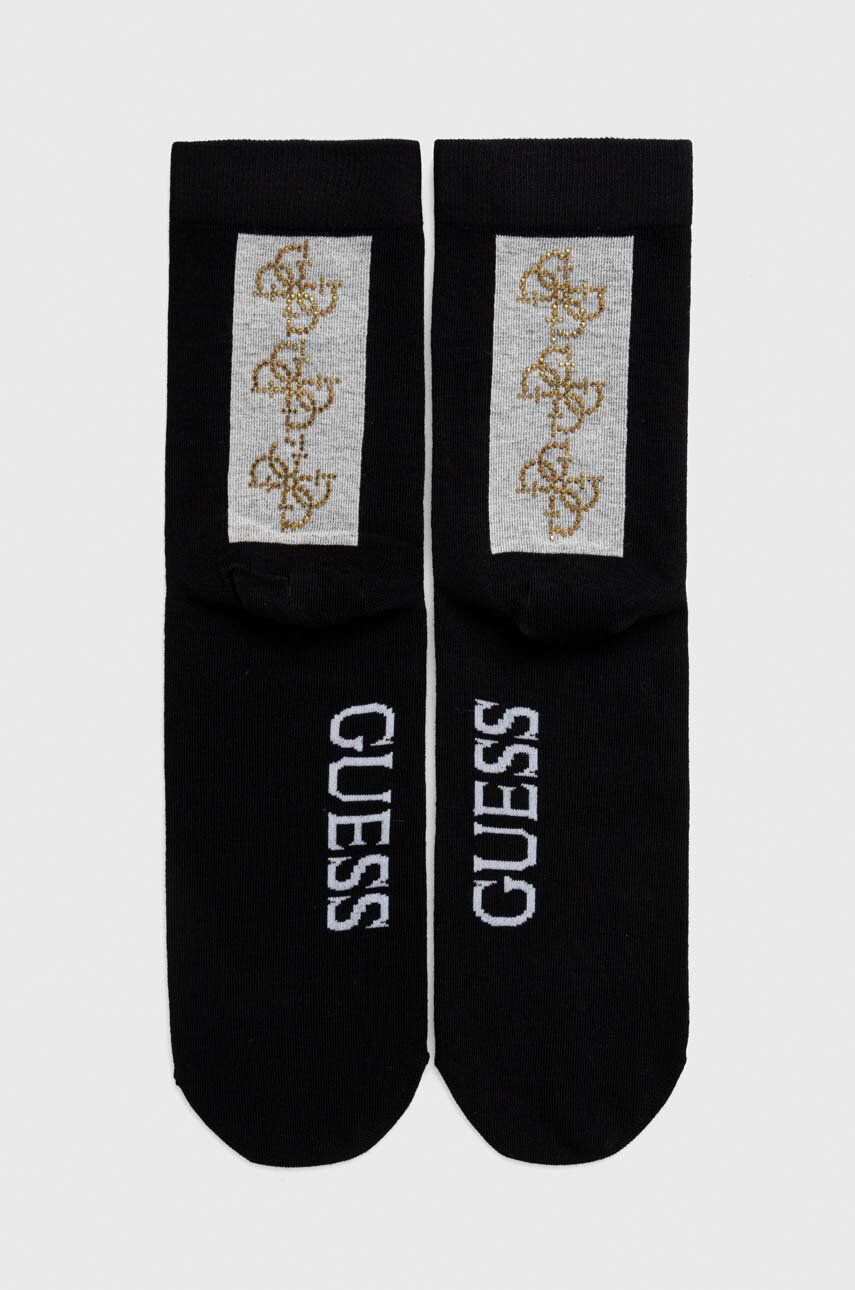 Ponožky Guess dámské, černá barva, O3YY02 KBZU0