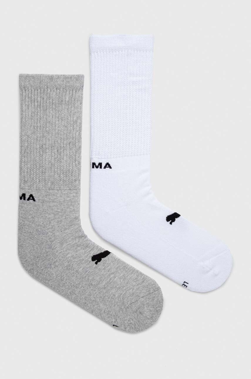 

Чорапи Puma (2 броя) в бяло, Бял