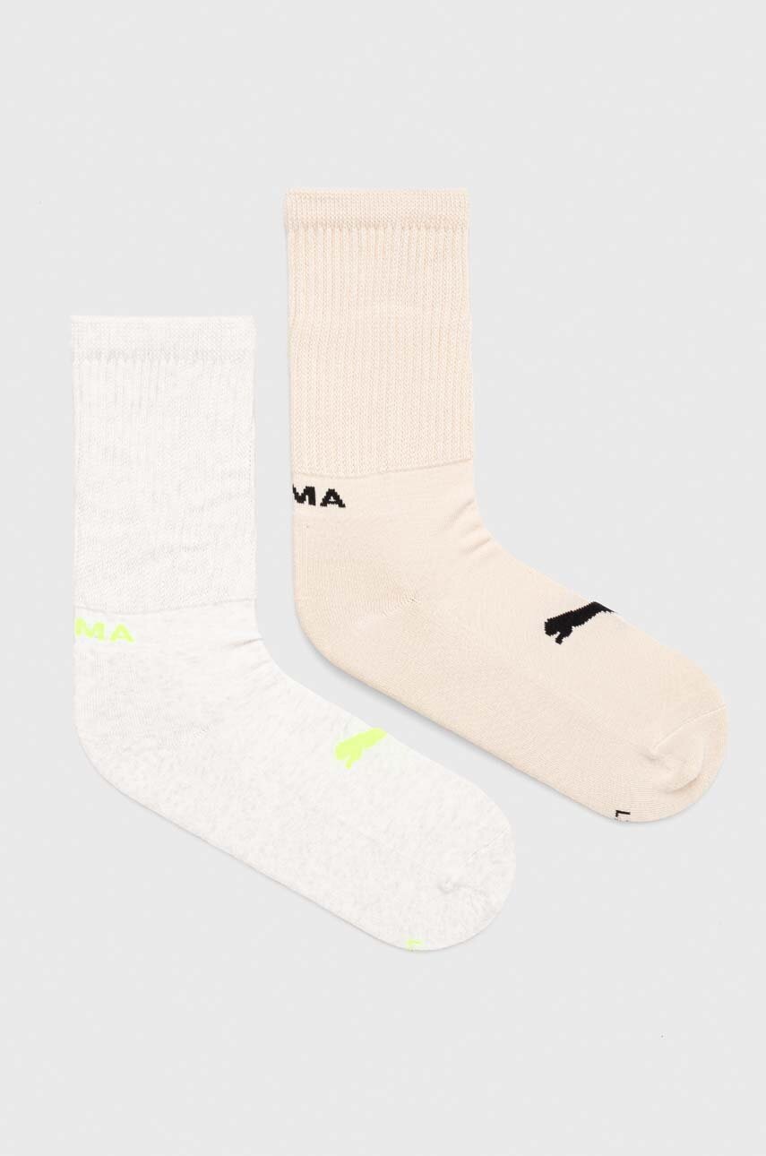

Носки Puma 2 шт женские цвет бежевый